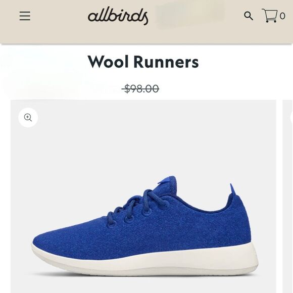 Allbirds Wool Runners Sam’s Club Exclusive – Hazy Cobalt - Picture 9 of 9